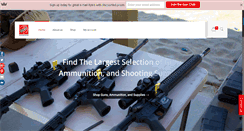 Desktop Screenshot of bullseyeshootingsupplies.com